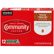 Pack of 2 Community Coffee Pecan Praline K-Cup Coffee Pods, 12 ct (Package May Vary)