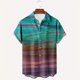 thumbnail image 3 of Camisa de verano para hombre, camisa de manga corta con estampado de amor para hombre, 2024, nueva camisa hawaiana informal de manga corta para hombre, ropa informal de playa, 3 of 5