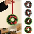 thumbnail image 3 of Guirnalda de bayas de Navidad para el hogar, adornos colgantes para árbol de Navidad, decoración de Feliz Navidad, colgante de Año Nuevo, 12cm, 2024, 3 of 4