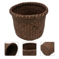thumbnail image 3 of Eease Vintage Hanging Seagrass Planter Basket for Home Office Garden Decor - 15x12cm, 3 of 7