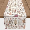 thumbnail image 3 of Creative Products Winter Wonderland Animals Pattern 16 x 90 Poly Twill Table Runner, 3 of 3