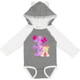 thumbnail image 3 of Inktastic First Birthday with Cute Puppy and Butterflies Boys or Girls Long Sleeve Baby Bodysuit, 3 of 5