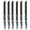 thumbnail image 1 of T127D 5pcs HCS T-shank Saw Kit Blade Wood plastics Plywood Cutting for Jigsaw, 1 of 6