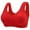 Red, variant on Uqiangy Underwire Bras for Women Bras for Elderly Comfortable Bras for Women front open bras for women Corset Tops Ultra-Thin Underwear Bra Womens Bras Pack Black 36