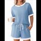 thumbnail image 1 of Traje de Corta con Bloques de Color Azul L, 1 of 7