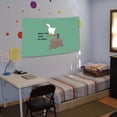 thumbnail image 3 of Tapiz de pared Peace Was Never An Option (microtela, 90 x 60 cm), 3 of 3