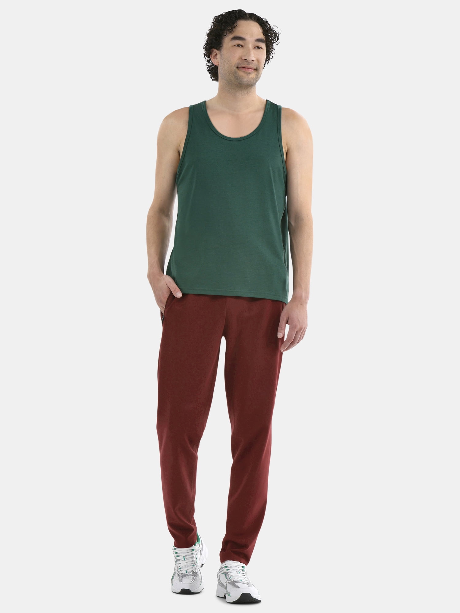 Athletic Works Men's and Men's Big & Tall Tri-Blend Tank Top, Sizes XS-4XLT
