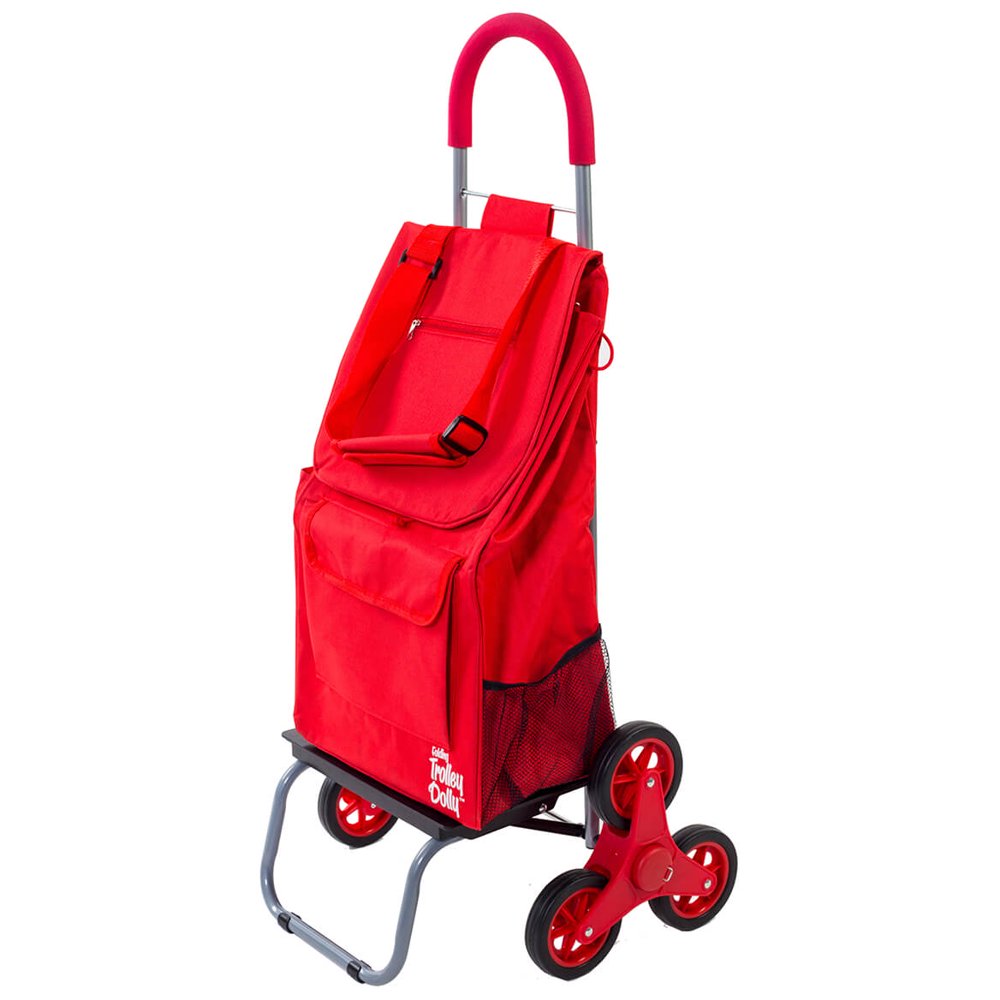 dbest products StairClimbing Trolley Dolly Bag Rolling Foldable Cart