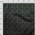 thumbnail image 3 of oneOone Cotton Poplin Navy Gray Fabric Geometric Craft Projects Decor Fabric Printed By The Yard 56 Inch Wide, 3 of 4