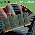 thumbnail image 4 of Memoria RAM SO-DIMM para portátil DDR2 PC2-6400 de 2 GB, 800 MHz, 200 pines, 1,8 V, 4 of 8