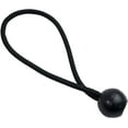 thumbnail image 2 of Ball Bungee Cords 6-Inch Elastic String Canopy Tarp Tie Down Straps Tent Fix Rope, Black 10-Piece, 2 of 5