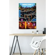 Minecraft - Worldly Wall Poster, 22.375 x 34