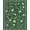 Green, Pattern 4, variant on ODIKA 4'x6' Machine Washable Non-Slip Area Rug, Elegant Deep Green High Traffic Rug, Green, 17516