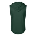 thumbnail image 5 of Men's Sleeveless Zip Up Hoodie Workout Muscle Tank Top Quick Dry Hooded Tops with Pockets Full Zipper Bodybuilding Vest Summer Lightweight Athletic Activewear Training, 5 of 6