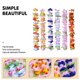 thumbnail image 5 of Greenadscape 18Ud Hawaiian Leis Para Fiesta Flores Artificiales Multicolor Tropical En Tela, 5 of 5