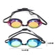 thumbnail image 2 of 2 pares de gafas de natación Gafas de natación Protección UV antivaho adulto, hombre, mujer, joven, rojo+azul lago, 2 of 5