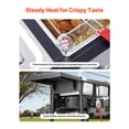 thumbnail image 6 of VEVOR Outdoor Propane Deep Fryer,Dual-Tank 8QTx2 Commercial Fryer, Stainless Steel Cooker with Foldable Platform, Dual Basket, and Heat Adjustment, Floor Standing Fryers for Restaurant Home Snack Bar, 6 of 9