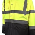 thumbnail image 3 of Scan Hi-vis Yellow/black Motorway Jacket, 3 of 4