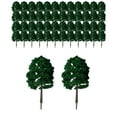 thumbnail image 1 of 50 1/100 Scale Model Trees, Mini Diorama Trees, Railway Green Landscape for DIY Style C, 1 of 9