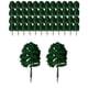 thumbnail image 1 of 50 piezas 1/100 Modelo en miniatura Árbol de tren Árboles Paisaje ferroviario para ferrocarril Estilo C, 1 of 9