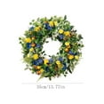 thumbnail image 3 of Spring Wreath Holiday Decoration Patio Door Decorations Wall Hanging Decorations Wreaths Home Faux Flowers, 3 of 7