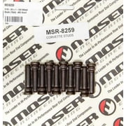 Moser Engineering 8259 0.43 in. -20 x 1.75 Thread 0.48 Knurl Wheel Studs, Pack of 10
