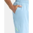 thumbnail image 4 of Athletic Works Men's and Big Men's Mixed Media Tennis Shorts, 8" Inseam, Sizes S-3XL, 4 of 5