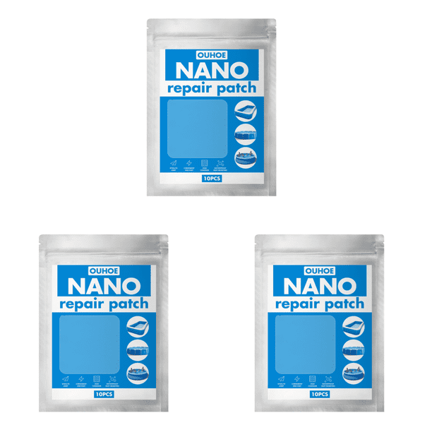 Juego Cintas Reparación Inflables para Piscina Parches Reparación Flotadores Natación (10 Piezas)