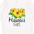 thumbnail image 3 of Inktastic Hawaii Girl Hibiscus Flowers Toddler Sweatshirt, 3 of 4