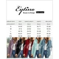 thumbnail image 3 of Eytino Hooded Cardigan Sweaters for Women Long Sleeve Button Down Knit Sweater Coat Outwear with Pockets, 3 of 7