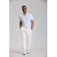 thumbnail image 6 of COOFANDY Men' Casual Chino Pant Solid Comfy Trousers Work Dress Pants Waist Tapered Trousers, 6 of 6