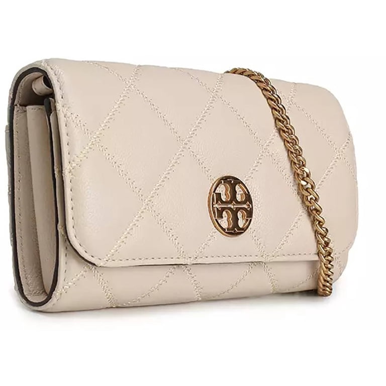 Tory Burch 150076-724 Women's Willa Brie Leather Crossbody Bag