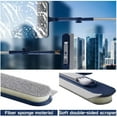 thumbnail image 2 of 47-Inch Window Squeegee with Extension Pole,New 4-in-1 Telescopic Window Cleaning Tool with Two-Stage Telescopic Pole, Window Cleaner Extension Pole (White,150cm/59in), 2 of 8