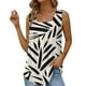 thumbnail image 1 of Playeras,Blusas y Tops,Ropa para Mujer Crop Tank Tops Para Mujer Chaleco de cola de golondrina sin mangas con cuello cuadrado plisado europeo y americano, ropa informal holgada para mujer (Beige, XL), 1 of 5