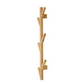 thumbnail image 2 of Cortesi Home Space Saver Bamboo all Mount 8 Hook Hanging Storage Organizer Hat Rack, 2 of 4