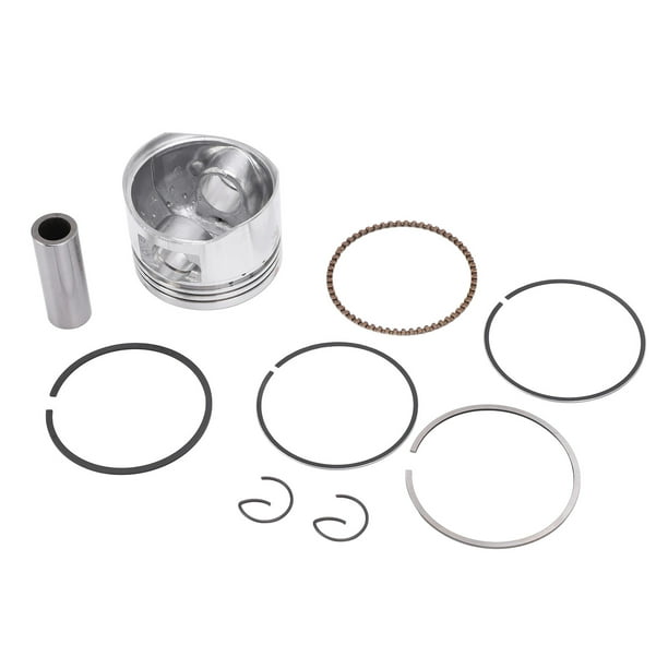 Ensamblaje de pistón aleación de acero Junta de pistón de motor de alta confiabilidad Disipación de calor de alta resistencia Resistente a la oxidación para GY6-125 Go Karts ANGGREK Otros