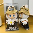 thumbnail image 3 of Labubu Merlion Singapore limited Milan Labubu pink mokoko 1st Fall In Wild The Monsters Macaron Vinyl toys Lisa series completas, 3 of 5