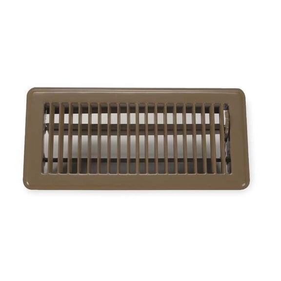 Manufacturer Varies Floor Register 5.5 X 11.5, Brown, Steel 4JRR4