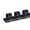 Navy, variant on COMB0508-BK - 19 Ring Plastic Comb Binding Spines for 125 Sheet Capacity - 5/8 inch (16mm) x 11in - Black - 100/Bx
