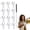 12Pack, variant on 6/12Pack 14mm Glass Funnel with Handle, Thick Glass Funnels with Brush, Mini Glass Bowl for Liquids, Oils, Kitchen, Lab, DIY Crafts (12Pack)