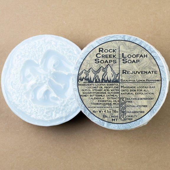 Rock Creek Soaps - Loofah Soap - Rejuvenate