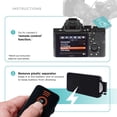 thumbnail image 5 of Foto&Tech IR Wireless Remote Control Compatible with Sony A7R IV III II,A7III A9 A7 II A7 A7R A7S A6600 A6500 A6400 A6300 A6000 A55 A65 A77 A99 A900 A700 A580 A560 A550 A500 NEX-7 NEX-6 NEX5T NEX-5R, 5 of 6