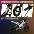 thumbnail image 4 of Kerry Yoo C11 36V Electric Dirt Bike for Kids 8-14, 350W Ride on Motorcycle, Electric Motorbike Teens,16 mph, High/Low Speeds-White, 4 of 6