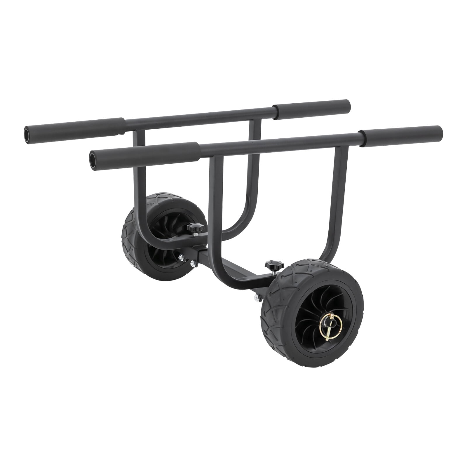 Inflatable Boat Trailer Wheel, Heavy Kayak Trailer Wheel Set for Canoe, Boat Dolly Cart Transport Carrier, Trolley for Small Boat