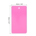 thumbnail image 3 of Uxcell 50pcs Waterproof Wires Plastic Shipping Tags Pink 2 x 3.5", 3 of 6