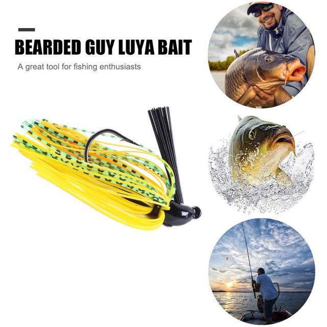 7cm 10g Señuelos de Pesca Chatterbait Spinnerbait Artificial Wobbler Baits (1)