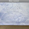 thumbnail image 6 of Ambesonne Pale Blue Place Mats Set of 4, Abstract Floral Curl, Standard Size, Violet Blue Pale Blue, 6 of 6