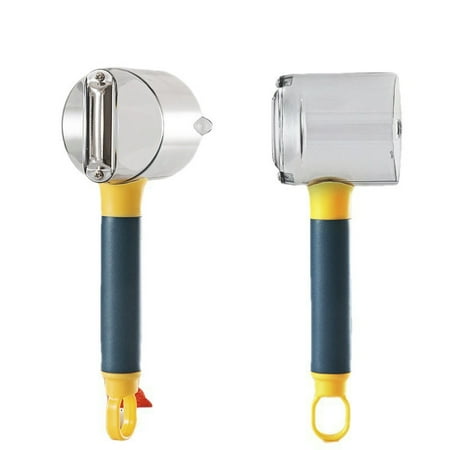 

Egebert Vegetables Peeler Knife Fruits Peeler Knife with Storage Box- Stainless Steel Multifunctional Apple Peeler Potato Peeler with Container Suitable for Carrots Potatoes Melons Kitchen Gadgets