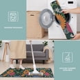 thumbnail image 6 of Pioneer Flower Floral Print Pattern Kitchen Rugs Sets Of 3,Kitchen Runner Rugs Non Skid Washable,Decorative Kitchen Floor Mats for Kitchen,Sink,Laundry,17X30 Inch + 17X47 Inch + 17X59 Inch, 6 of 6