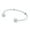 Silver, variant on Stylish Stainless Steel Bead Cuff Open Bangle Bracelet for Women, Girls & Men, Silver